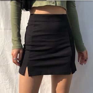 Mini pencil skirt